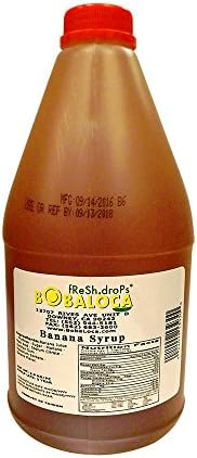 Boba Loca Banana Syrup_Juice 5.5 lbs (2.5kg)