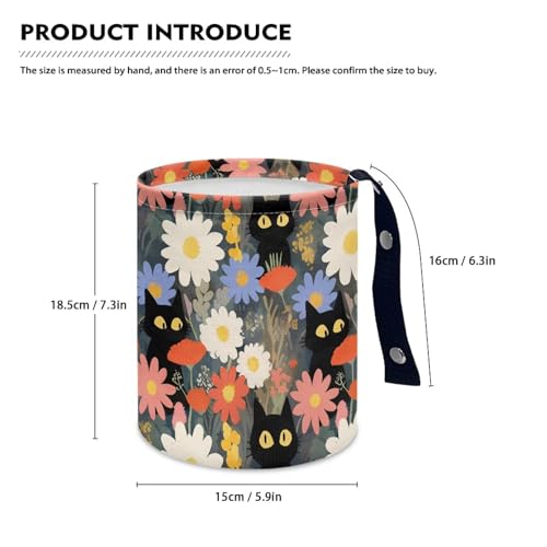 Image of Sea Turtle Car Garbage Can Mini Car Trash Bin Hanging Headrest with Adjustable Buttons Multipurpose Cars Organizer