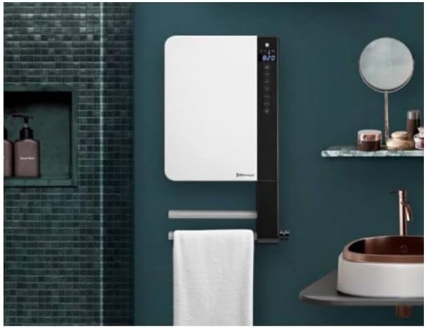 Aurora WINDY 2B Bathroom Heater installed in a bathroom