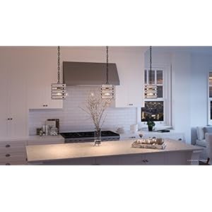 Urban ambiance luxury modern farmhouse pendant light small size 10 h x 85 w with rustic style elements galvanized steel finish uhp2473 from the adelaide collection  urban country home decor