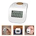Chanting Counter Handheld Number Click Finger Tally Buddha Beads Electronic Silent Finger Counter White Buddhist Vessel Stress to Rotate