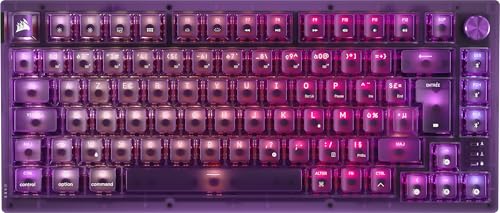 Clavier Mécanique Corsair K65 Plus sans Fil AZERTY RGB touches PBT PC PS5