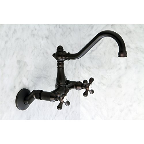 Kingston Brass Ks3225Ax Vintage Kitchen Faucet, 8-1/2", Oil-Rubbed Bronze #TOP2