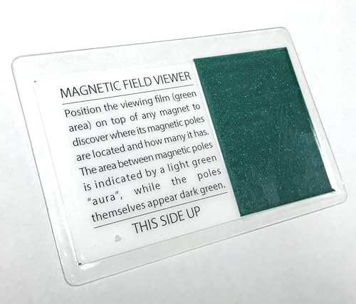 Magnet Source Magnetic Field Viewer Card (Pack of 1)