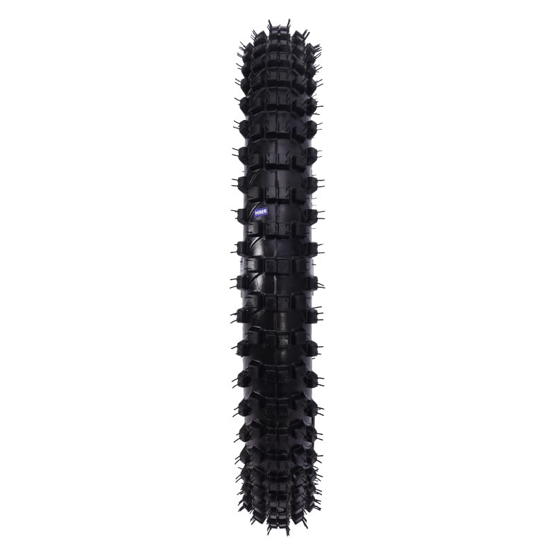 Set di cerchi in alluminio anodizzati 14" / 17" per moto da cross, pit bike, nero