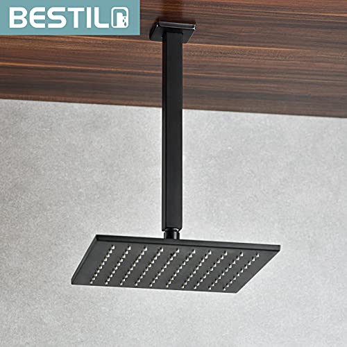 Wall-mounted Shower Arm Electroplating Rain Shower Arm Shower Head Extension Arm
