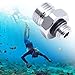 BUBEFSKD Quickly Connection Diving Computer Adapters High Pressures Adapters Male Thread for Secure Connection Durability Watch Accessories