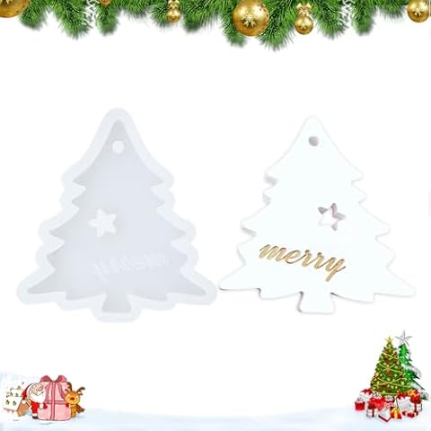 Durdiiy Christmas Silicone Molds for Baking Cover