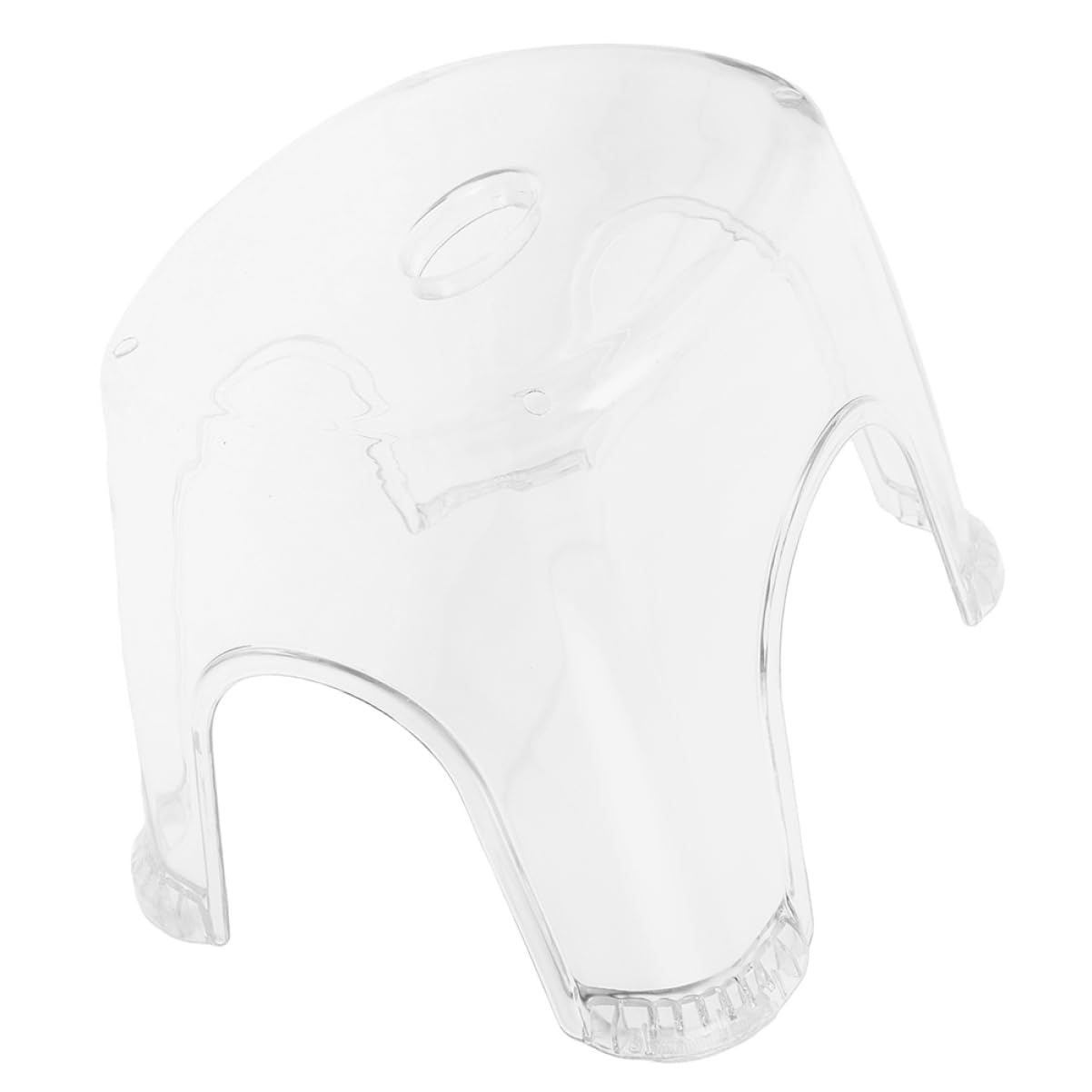 Tabouret de bain transparent haut de gamme avec siège ergonomique