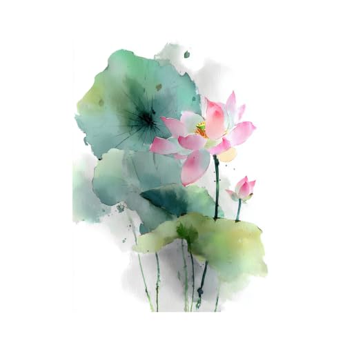 Cuadros para salón TERUEA: dile adiós a las paredes vacías con arte floral minimal