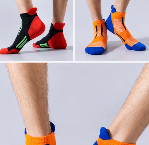 Image of Pure Cotton Sports Men's Ankle Socks 5 Pairs