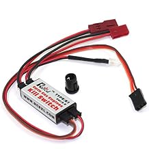 K1 V2.0 Opto Gas Engine Kill Switch Fiber Optic Remote Ignition Cut Off for RC Gasoline Airplane, Car, Boat