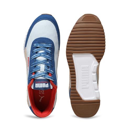Image of PUMA | R78 Lightwind Retro Sneakers | Clyde Royal-Canvas-Fierce Red | 7UK