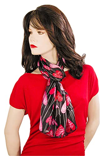 Heart Scarves Valentine’s Day Mother’s Day Lined Hearts3