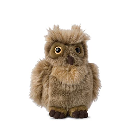 WWF Peluche Hibou Grand-Duc 25cm Doudou Réaliste WWF01108