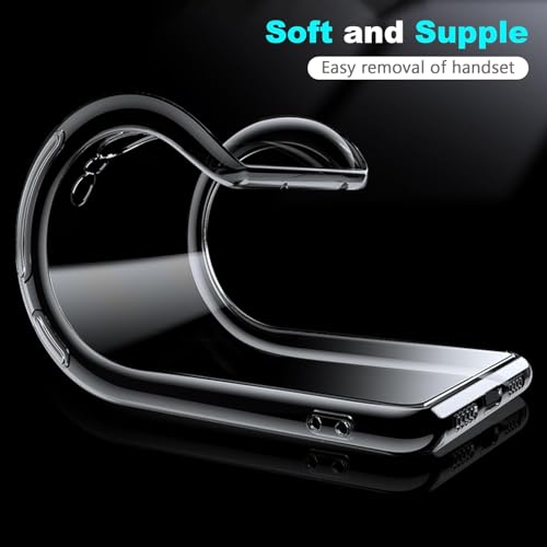 Image of REALCASE Silicone MI Redmi Note 14 Pro 5G Back Cover Case, Scratch Resistant Protective Crystal Clear Transparent Shock Proof Bumper Back Cover Case for MI Redmi Note 14 Pro /Poco X7 Pro 5G