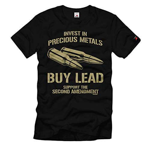 T-shirt en métal Precious Metals respirant avec boules en plomb 9mm