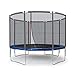 Produktbild Ampel 24 Outdoor Trampolin 305 cm blau komplett mit außenliegendem Netz, Stabilitätsring, 8 gepolsterten Stangen, Belastbarkeit 150 kg
