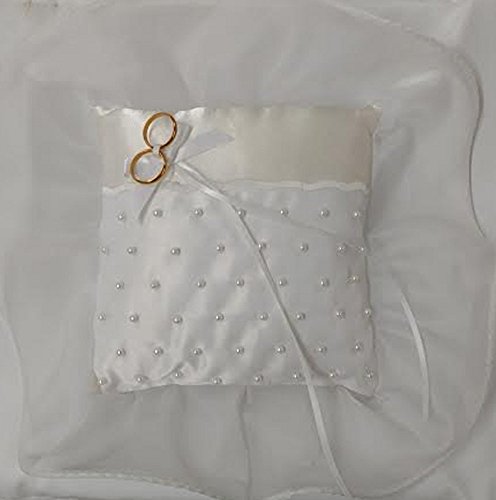 Lillian Rose RP120 Scatter Pearl Ring Pillow By Lillian Rose cover