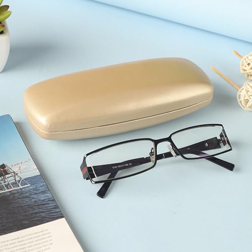 Image of VIVID Vision Unisex Adult Eyewear Specs Case Cover | Screw Driver | Free Cloth | Protect Eye Glasses | Chashma Dibbi | Spectacle Box | HINGE-SPRING | Metal | 3 IN 1