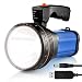Produktbild AF-WAN LED Taschenlampe Wiederaufladbar LED Handscheinwerfer 6000 Lumens,CREE Handlampe 9000mAh Super hell Ustellar Strahler Camping Laterne Wasserdicht Suchscheinwerfer