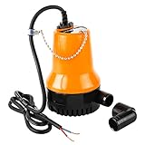 Leistung: 60W,Motordrehzahl: 4500RMP,Flussrate: 4500 l / h (1620 GPH) ca.,Betriebsspannung: DC 24V.