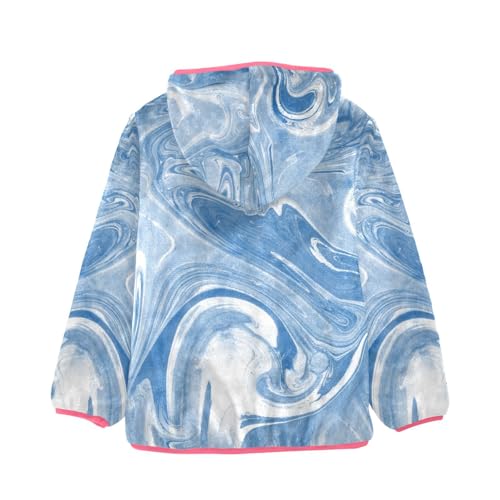GuoChe Marble Colorful Boys Fleece Jacket2
