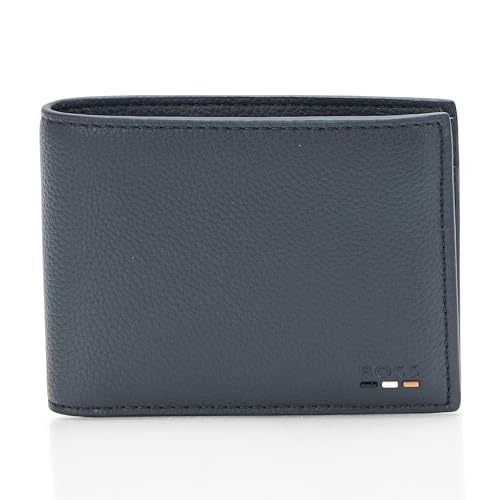 BOSS, Carteira Ray Bifold com porta-moedas, azul empoeirado, tamanho único, Azul empoeirado, 4.3 Inch Wallet, Carteira Ray Bifold com porta-moedas