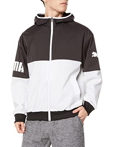 [プーマ] 防風 撥水 アウター ブルゾン POWER ウラメッシュ ウィンドブレーカー671881 メンズ 22年秋冬カラー ホワイト(02) M