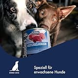 DR.CLAUDER'S - Selected Meat Prebiotic | Nassfutter in Lebensmittelqualität mit Inulin für eine gesunde Verdauung von ausgewachsenen Hunden. Alleinfutter in der Dose | 800g Geflügelherzen