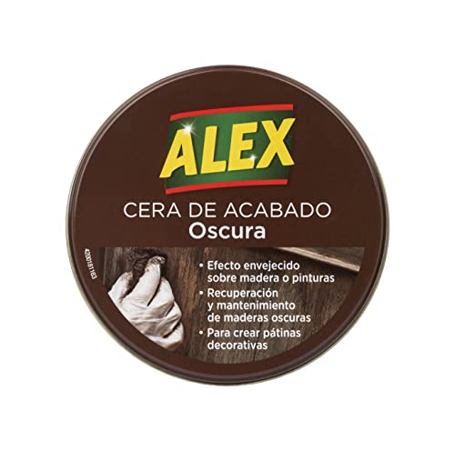 Alex - Cera per mobili con finitura scura, 250 g