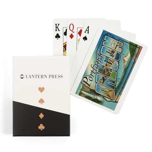Lantern Press Portland Oregon 52 Naipes Póker
