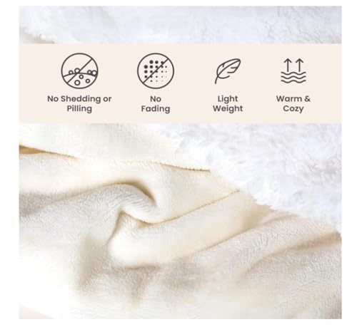Plaid lit polaire flanelle couverture &eacute;t&eacute; jet&eacute; canap&eacute; 80x150 - 6