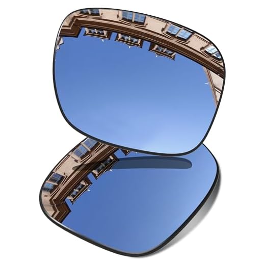 Vonxyz Lentes de substituição para óculos de sol Arnette Shoredich AN4255 - Chrome MirrorCoat polarizado