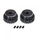 uxcell 1Mod 32T Pinion Gear 6mm Bore Hardened Steel Motor Rack Spur Gear with Step for RC Car Truck Buggy Gear Drive, 2 Set