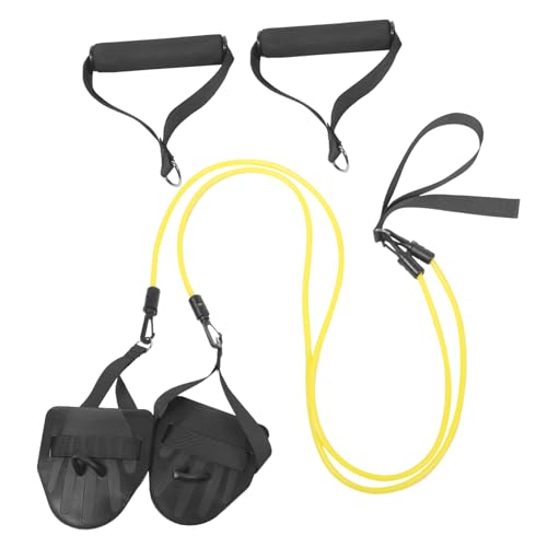 Kisangel 1 Set Swimming Training Band Resistance Bands Handle for Swim Flotation Belt Water Aerobics