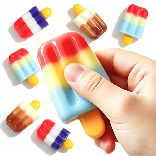 Ice Cream Squishy Fidget Toys 6 Pcs - image 1