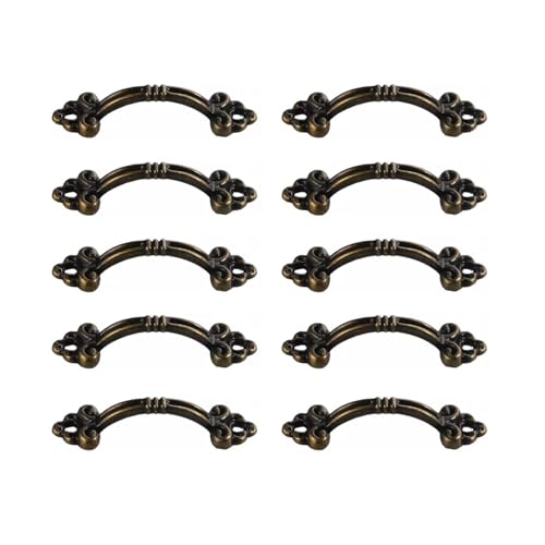 ZAANHA 10pcs Vintage Style Bail Drawer Pull 1.5