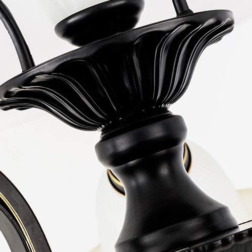 Lustre rustique pour illuminer une grande pièce sombre efficacement - 5