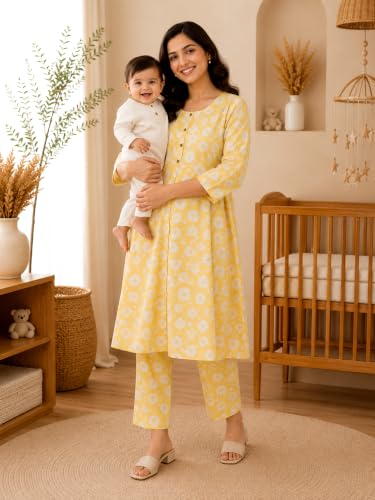 Image of RITIJYA Cotton Cord Set for Women