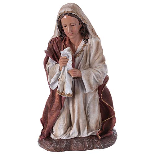 Holyart Statua Madonna per presepe 60 cm Resina