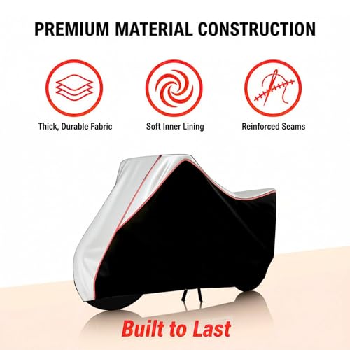 Image of Stylish Water Resistant Scooty Body Cover Compatible with Jupiter 125 & All Models | UV Protection, Dustproof, Heat Resistant, Two Wheeler | New All Weather Protection, Dust & Rain