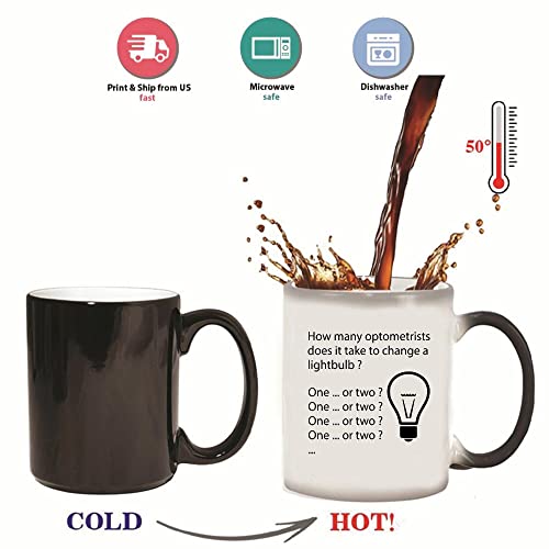 Humorous Optometry Gift For Ophthalmologists And Ophthalmology Professionals 11Oz 15Oz Color Changing Mug #TOP4