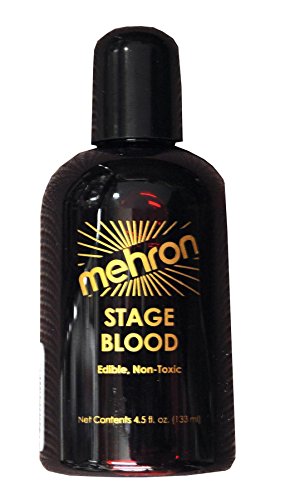 Mehron 152 Bright Stage Blood, 4.5 oz