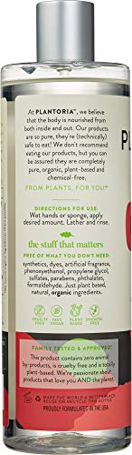 Plantoria Lychee Body Wash | Plant Based Pure Natural Vegan Organic Bodywash | Anti Aging Body Skin Care Products With Deionized Water, Lychee, Mango, Shea Butter | Rich Source Of Vitamin C #TOP2