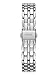 GUESS Stainless Steel + Pink Crystal Bracelet Watch. Color: Silver-Tone (Model: U1062L2)