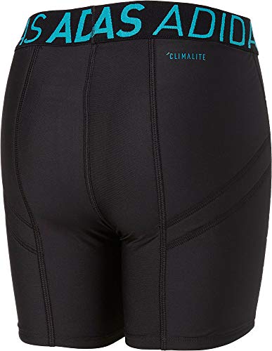 adidas Girl's Sliding Lightweight Compression Fit Padding Shorts (Black/X-Small)2