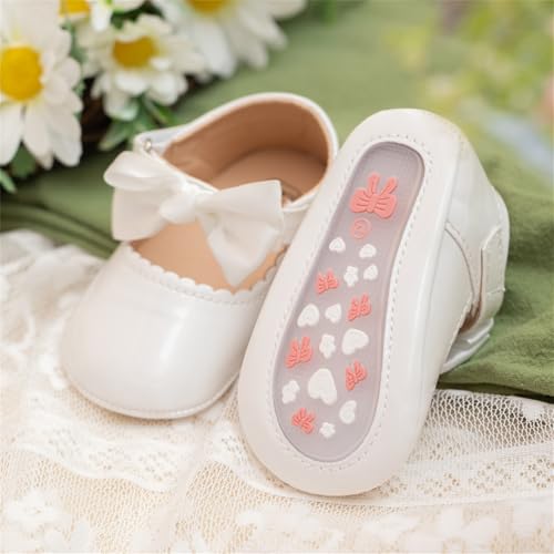 White Christening Baptism Baby Girl Outfits Dressup Accessories Gift 4 Pcs Headband Socks Shoes Sets3