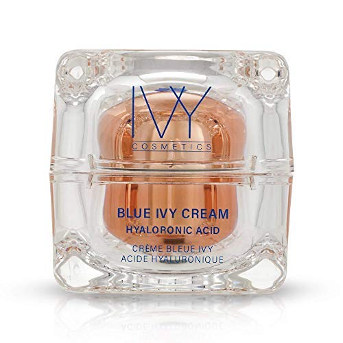Blue Ivy Cream  Anti Aging Cream with Hyaloronic Acid to Plump, Hydrate and Smooth Wrinkles and Fine Lines to Give a Glowing and Youthful Complexion