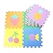 Produktbild Kalaokei Babypflege-Spielmatte Foam Floor Gym 30 cm Eva Foam Letter Number Puzzles Baby Crawling Anti-Rutsch-Puzzle Spielmatte Obst